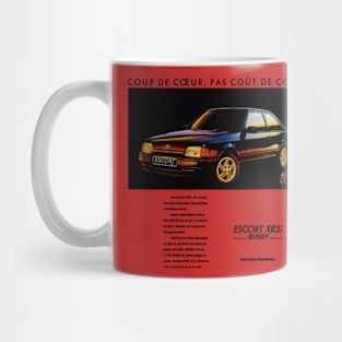 FORD ESCORT XR3i - advert Mug